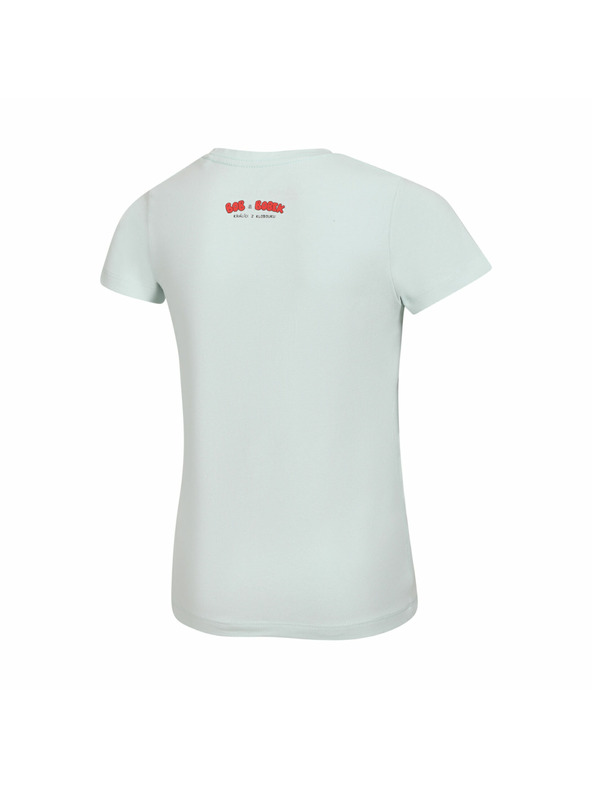 ALPINE PRO Detské bavlnené tričko bob a bobek ALPINE PRO BOBBO sprout green