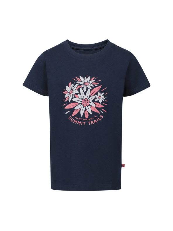 ALPINE PRO Detské rýchloschnúce tričko s cool-dry ALPINE PRO DALLO 3 moonlit ocean varianta pa