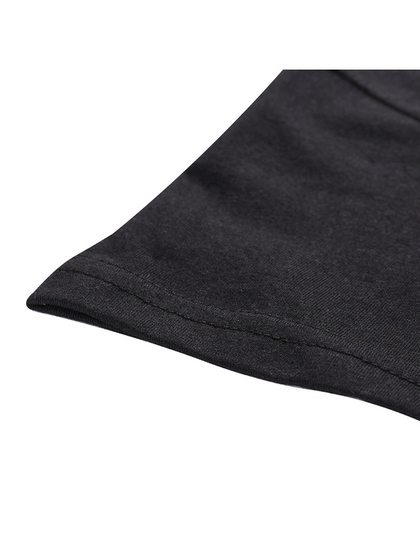 ALPINE PRO Detské rýchloschnúce tričko s cool-dry ALPINE PRO DALLO 3 black varianta pb