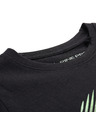 ALPINE PRO Detské rýchloschnúce tričko s cool-dry ALPINE PRO DALLO 3 black varianta pb