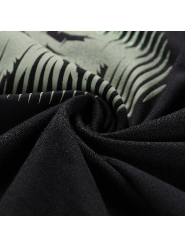 ALPINE PRO Detské rýchloschnúce tričko s cool-dry ALPINE PRO DALLO 3 black varianta pb