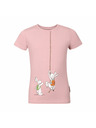 ALPINE PRO Detské bavlnené tričko bob a bobek ALPINE PRO BOBBO pale mauve