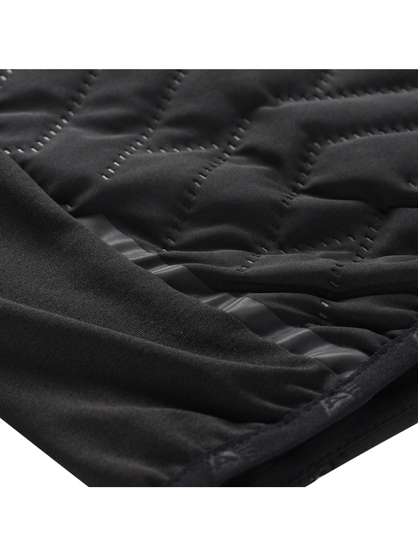 ALPINE PRO Detská zateplená vesta s reflexnými prvkami ALPINE PRO BERFO 2 black