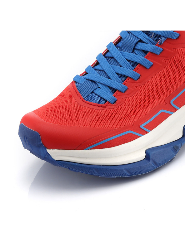 ALPINE PRO Bežecká obuv s antibakteriálnou stielkou ALPINE PRO SONEB flame scarlet