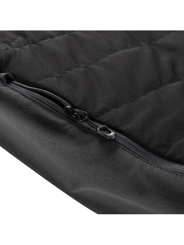 ALPINE PRO Pánska zateplená bunda s úpravou dwr ALPINE PRO MORGEN black