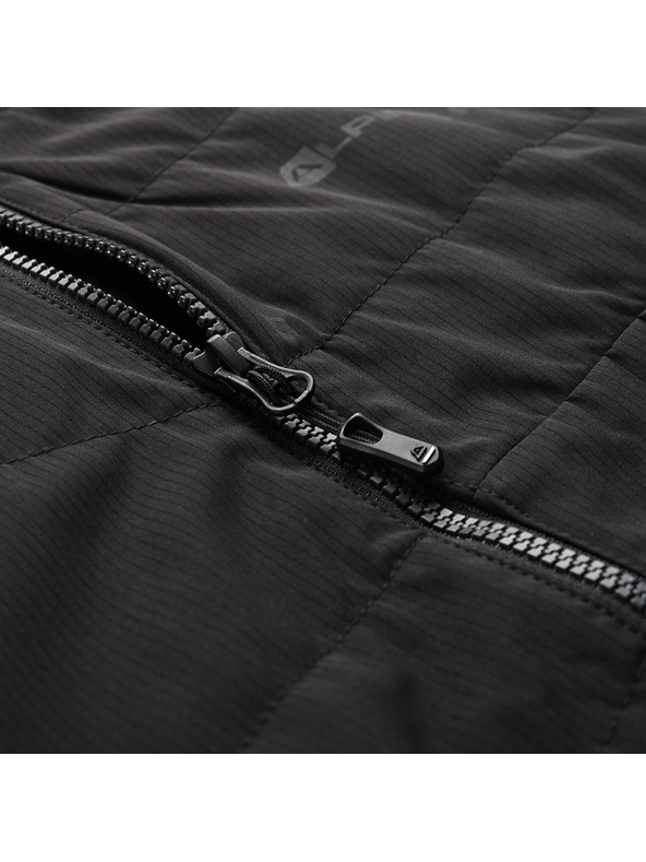 ALPINE PRO Pánska zateplená bunda s úpravou dwr ALPINE PRO MORGEN black