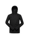 ALPINE PRO Pánska softshellová bunda s membránou ALPINE PRO UKEB 2 black