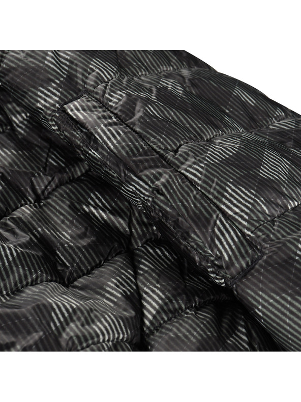 ALPINE PRO Pánska obojstranná bunda hi-therm ALPINE PRO EROM petrol varianta pd