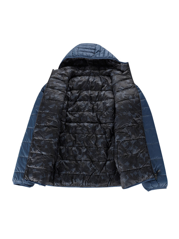 ALPINE PRO Pánska obojstranná bunda hi-therm ALPINE PRO EROM moonlit ocean varianta pd
