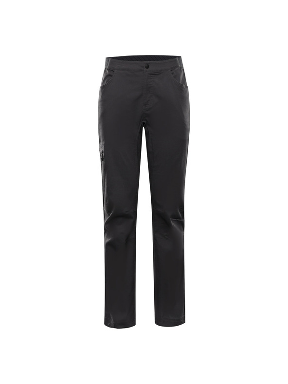 ALPINE PRO Pánske bavlnené nohavice ALPINE PRO ZAMEN dk.true gray
