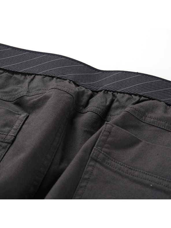 ALPINE PRO Pánske bavlnené nohavice ALPINE PRO ZAMEN dk.true gray