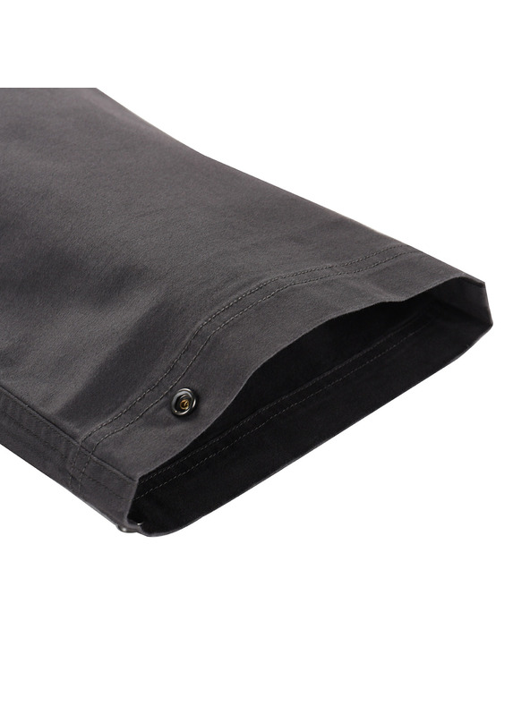 ALPINE PRO Pánske bavlnené nohavice ALPINE PRO ZAMEN dk.true gray