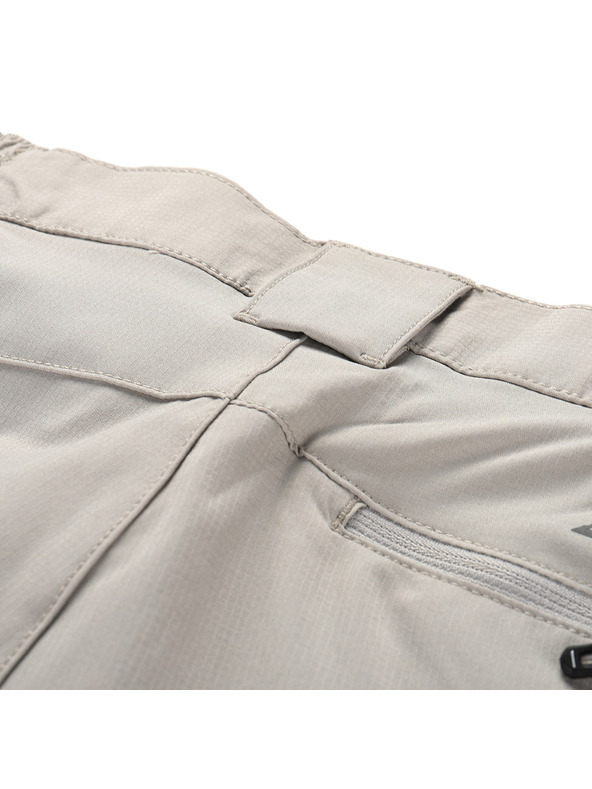 ALPINE PRO Pánske rýchloschnúce nohavice s cool dry ALPINE PRO NESC 3 dove