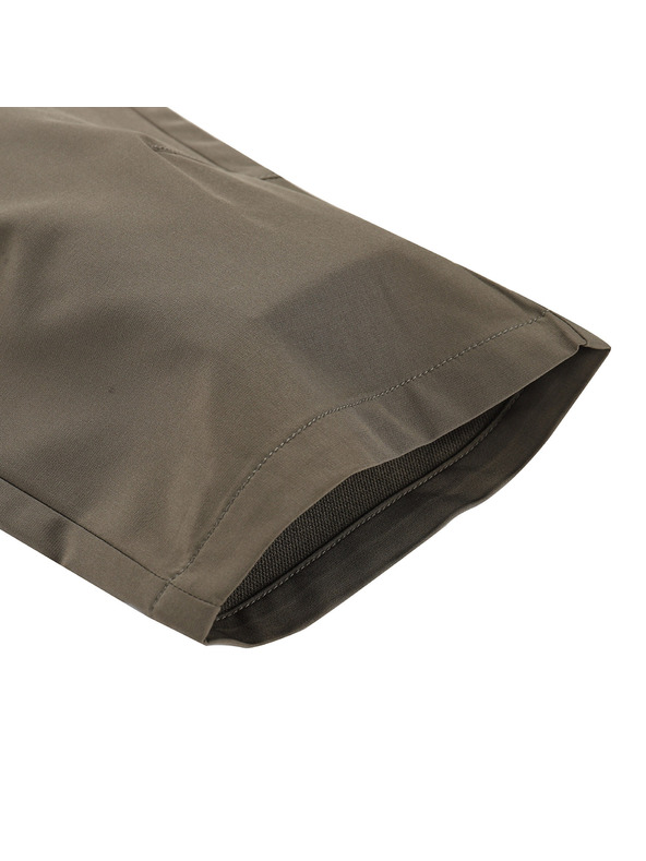 ALPINE PRO Pánske softshellové capri nohavice ALPINE PRO WEDER 2 stone gray