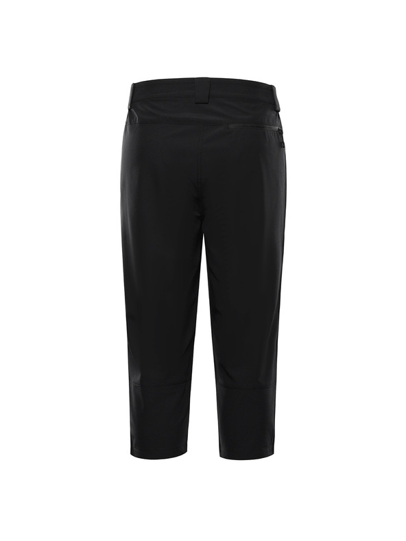 ALPINE PRO Pánske softshellové capri nohavice ALPINE PRO WEDER 2 black