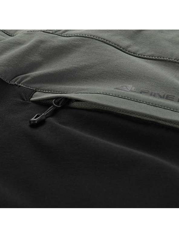 ALPINE PRO Pánske softshellové nohavice ALPINE PRO AKAN 2 petrol