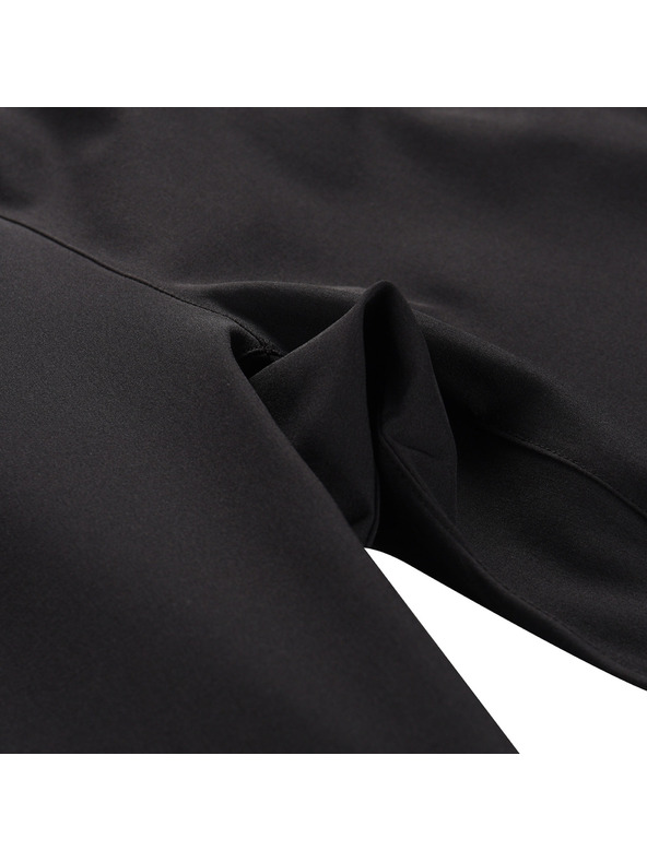 ALPINE PRO Pánske rýchloschnúce nohavice s cool dry ALPINE PRO ERMEN black