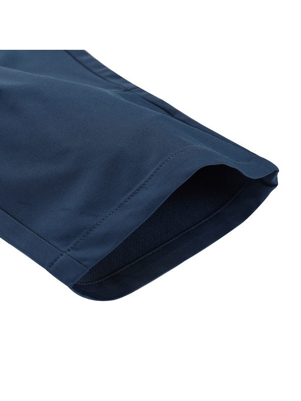 ALPINE PRO Pánske softshellové capri nohavice ALPINE PRO WEDER 2 blue wing teal