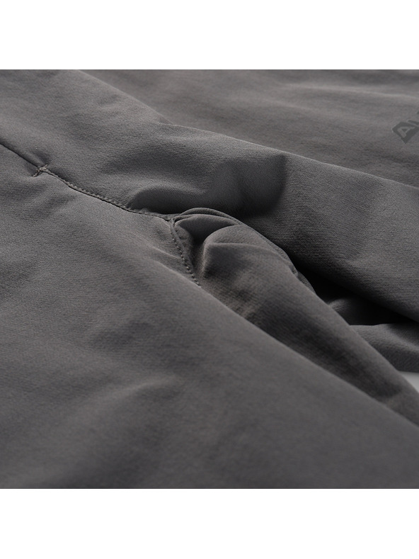 ALPINE PRO Pánske softshellové nohavice ALPINE PRO HURF 2 dk.true gray