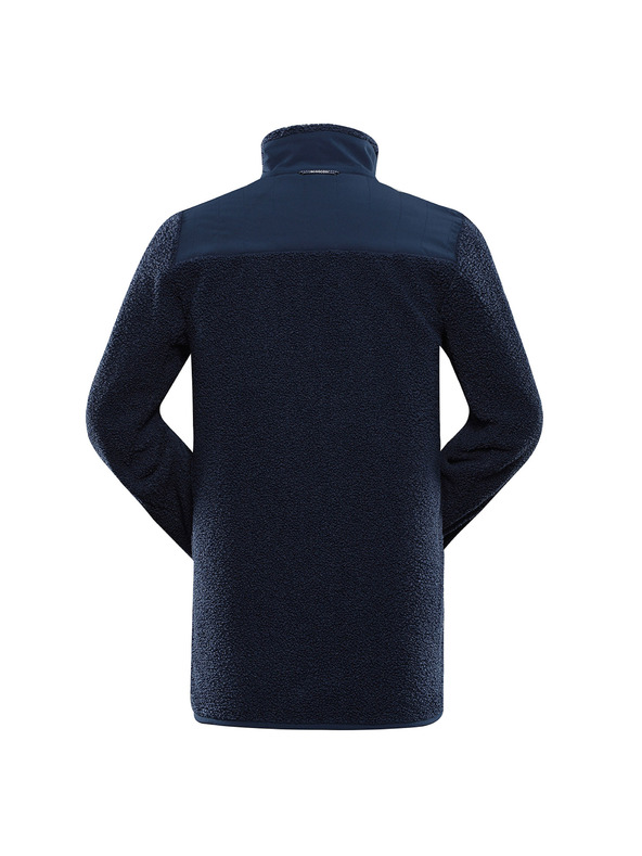 ALPINE PRO Pánska sherpa mikina so supratherm ALPINE PRO FERAD 2 moonlit ocean