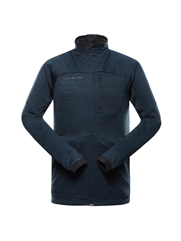 ALPINE PRO Pánska rýchloschnúca mikina ALPINE PRO ONNEC 3 blue wing teal