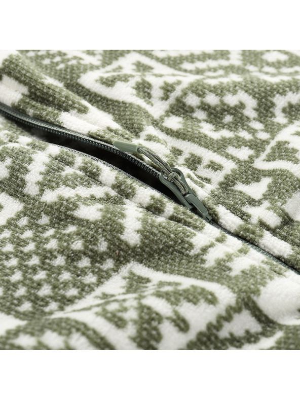 ALPINE PRO Pánska fleecová mikina so supratherm ALPINE PRO EFLIN oil green varianta pa