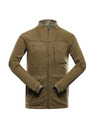 ALPINE PRO Pánska rýchloschnúca mikina ALPINE PRO ONNEC 3 turtle green