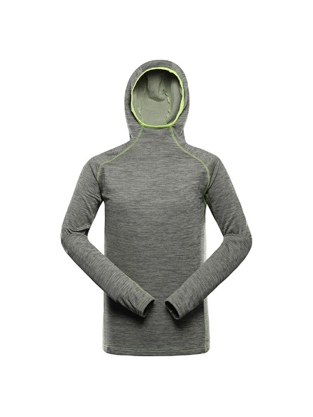 ALPINE PRO Pánska rýchloschnúca mikina ALPINE PRO ROLT petrol