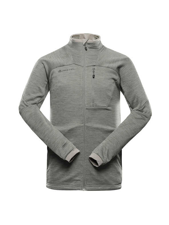 ALPINE PRO Pánska rýchloschnúca mikina ALPINE PRO ONNEC 3 abbey stone