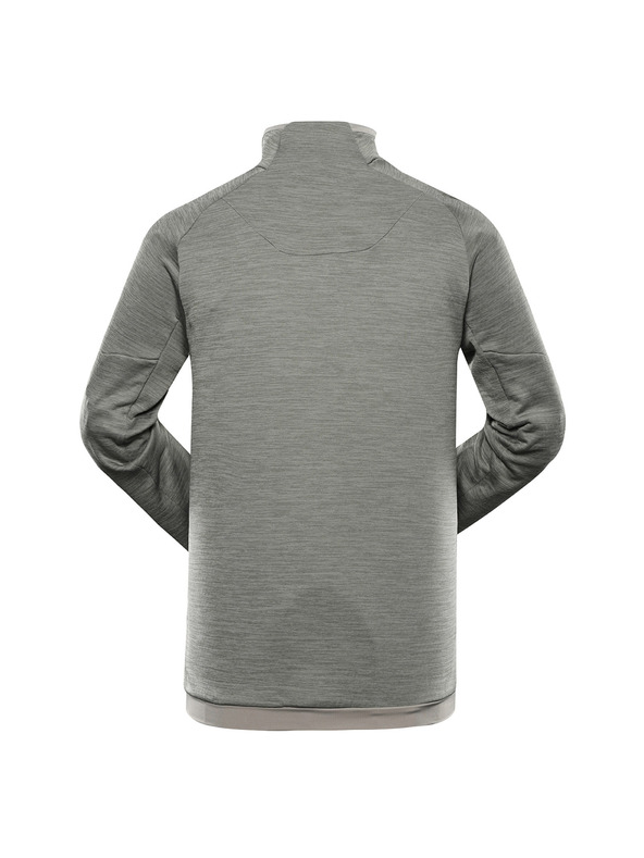 ALPINE PRO Pánska rýchloschnúca mikina ALPINE PRO ONNEC 3 abbey stone