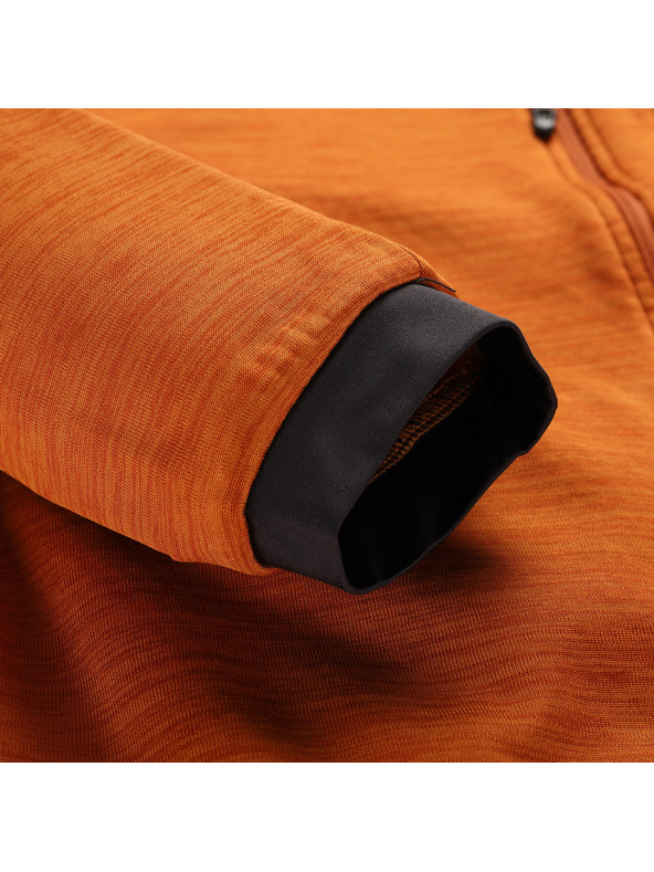 ALPINE PRO Pánska rýchloschnúca mikina ALPINE PRO ONNEC 3 golden oak