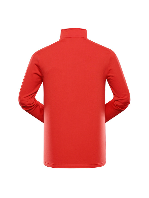 ALPINE PRO Pánska športová mikina ALPINE PRO GETT 2 olympic red