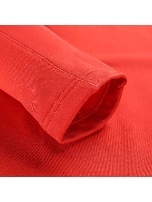 ALPINE PRO Pánska športová mikina ALPINE PRO GETT 2 olympic red