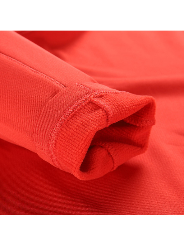 ALPINE PRO Pánska športová mikina ALPINE PRO GETT 2 olympic red