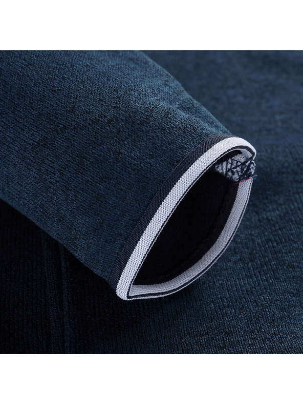 ALPINE PRO Pánsky hrejivý sveter s kapucňou ALPINE PRO NORES moonlit ocean varianta pa