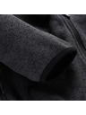 ALPINE PRO Pánsky hrejivý sveter na zips ALPINE PRO ZEG 2 black
