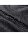 ALPINE PRO Pánsky hrejivý sveter na zips ALPINE PRO ZEG 2 black