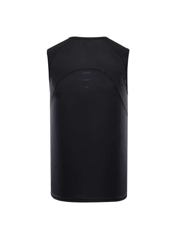 ALPINE PRO Pánske rýchloschnúce tielko ALPINE PRO MIXED black varianta pa