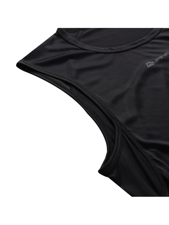 ALPINE PRO Pánske rýchloschnúce tielko ALPINE PRO MIXED black varianta pa