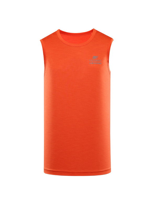 ALPINE PRO Pánske tričko ALPINE PRO BEWAD spicy orange