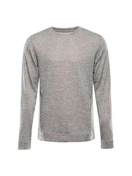 ALPINE PRO Pánske tričko s dlhým rukávom ALPINE PRO BREK shifting sand