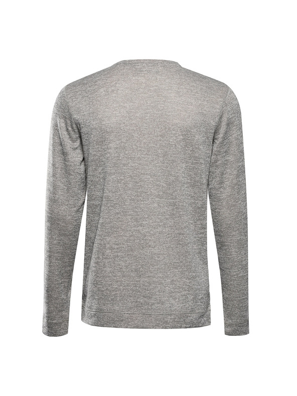 ALPINE PRO Pánske tričko s dlhým rukávom ALPINE PRO BREK shifting sand