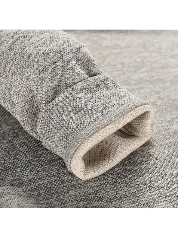 ALPINE PRO Pánske tričko s dlhým rukávom ALPINE PRO BREK shifting sand