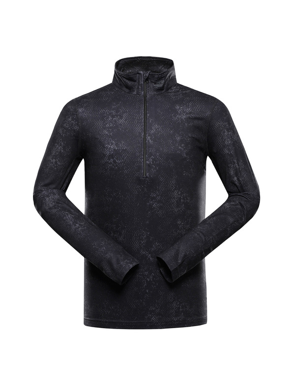 ALPINE PRO Pánske rýchloschnúce tričko s prostretch ALPINE PRO STANS black varianta pc