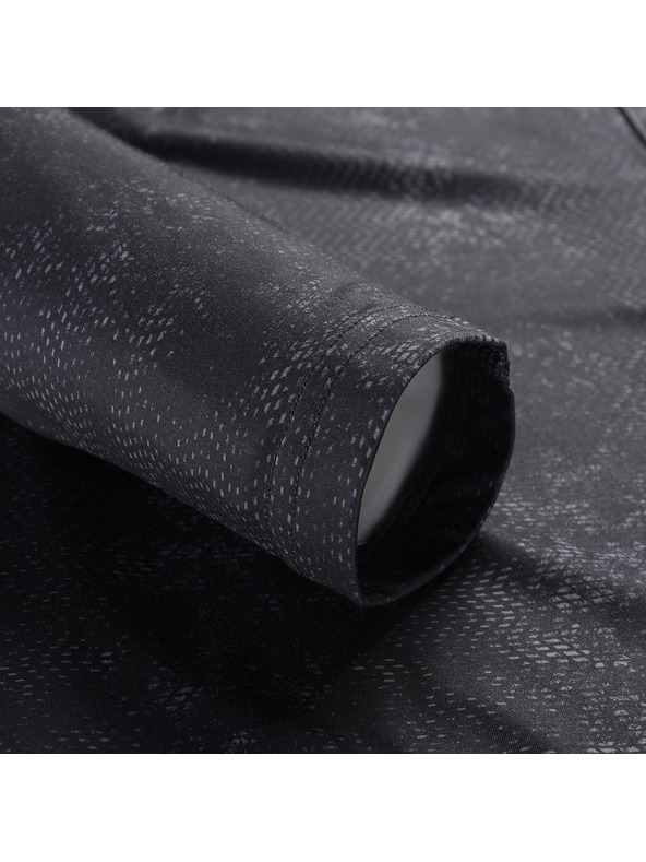 ALPINE PRO Pánske rýchloschnúce tričko s prostretch ALPINE PRO STANS black varianta pc