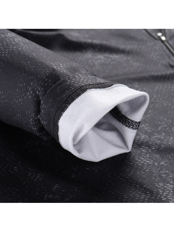 ALPINE PRO Pánske rýchloschnúce tričko s prostretch ALPINE PRO STANS black varianta pc