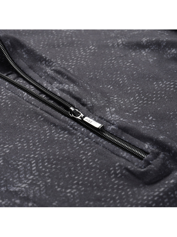 ALPINE PRO Pánske rýchloschnúce tričko s prostretch ALPINE PRO STANS black varianta pc