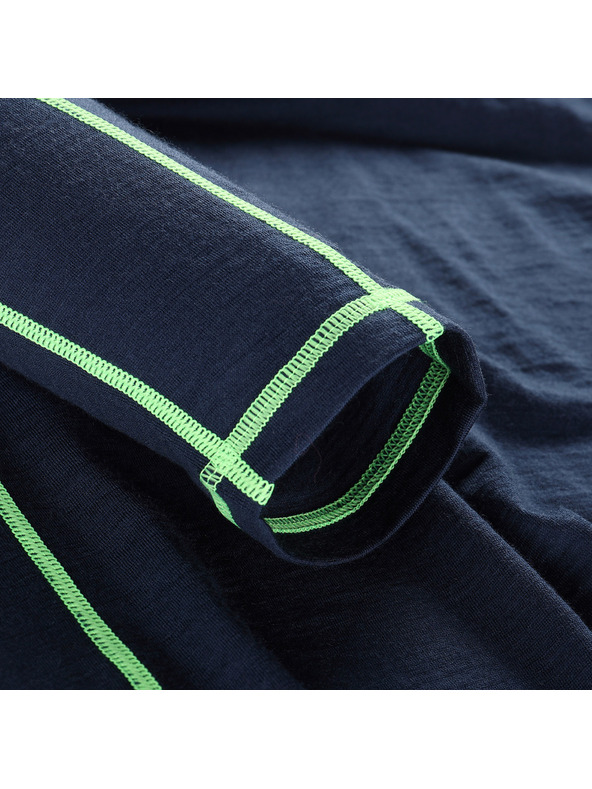 ALPINE PRO Pánske merino tričko ALPINE PRO MEREN moonlit ocean