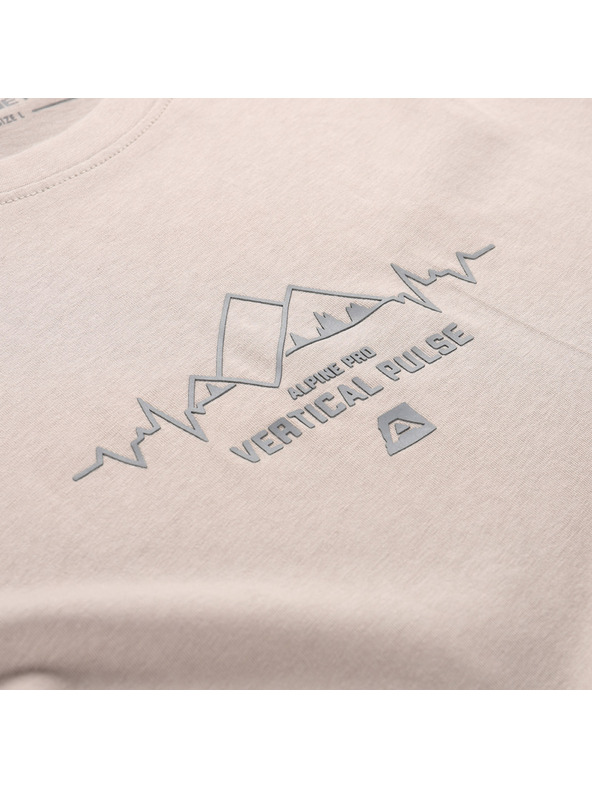 ALPINE PRO Pánske tričko z organickej bavlny ALPINE PRO TERMES 3 atmosphere varianta pa