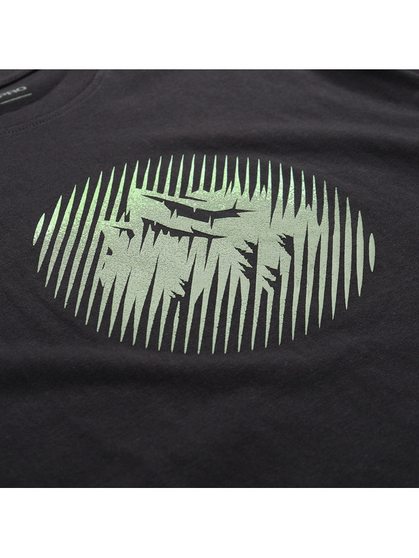 ALPINE PRO Pánske tričko s úpravou cool-dry ALPINE PRO GREM 2 black varianta pb